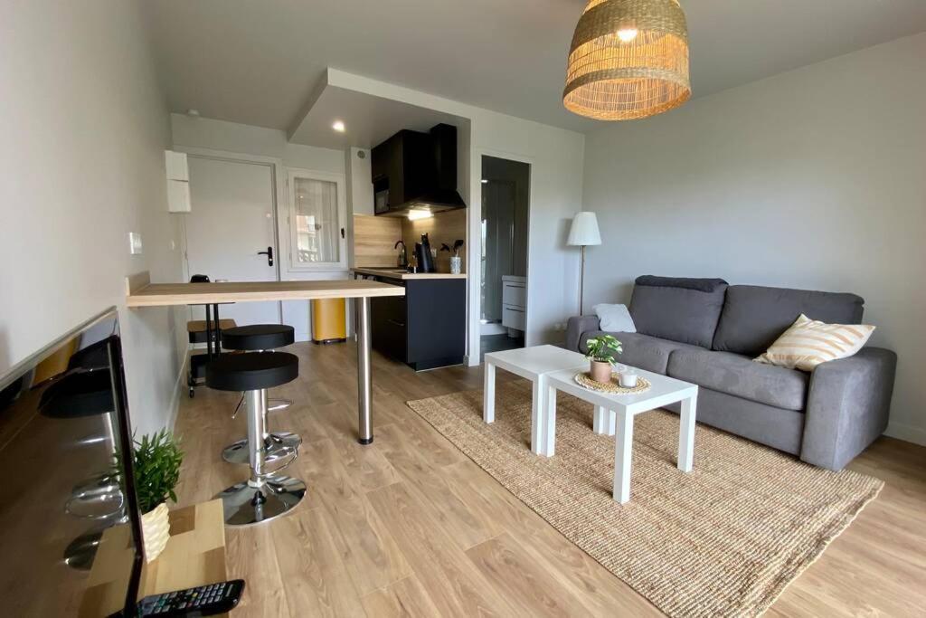 Coeur De Cabourg- Joli Studio Avec Terrasse - Lägenhet Exteriör bild